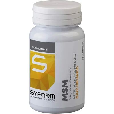 Syform Syform Msm 60 Compresse - Integratore Alimentare Syform Syform Msm 60 Compresse - Integratore Alimentare