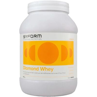 Syform Diamond Whey Cacao - Polvere di Proteine - Favorisce la Crescita Muscolare Syform Diamond Whey Cacao - Polvere di Proteine - Favorisce la Crescita Muscolare