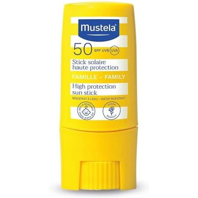 Mustela SPF50+ Baby Sonnenstick - Hoher UV-Schutz Mustela SPF50+ Baby Sonnenstick - Hoher UV-Schutz