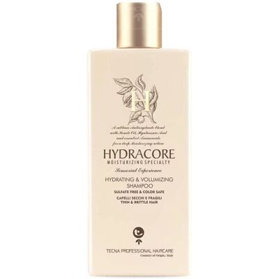 Shampoo Tecna Hydracore - Hydratant et Volumisant - Publicité Shampoo Tecna Hydracore - Hydratant et Volumisant - Publicité