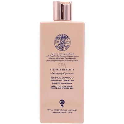 Shampoo Renewal Spa Tecna 250ml - Shampoo régénérant pour cheveux traités - Publicité Shampoo Renewal Spa Tecna 250ml - Shampoo régénérant pour cheveux traités - Publicité