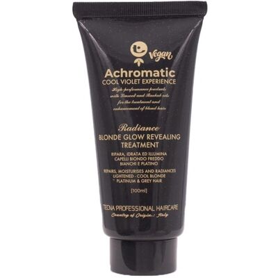 Traitement Éclat Blond Achromatique Tecna 100ml - Masque Anti-Giallo - Publicité Traitement Éclat Blond Achromatique Tecna 100ml - Masque Anti-Giallo - Publicité