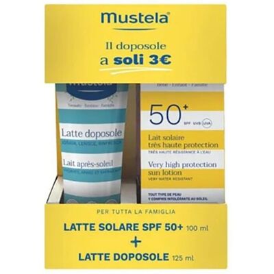 Set protezione solare SPF 50+ Mustela - Bambino & Famiglia Set protezione solare SPF 50+ Mustela - Bambino & Famiglia