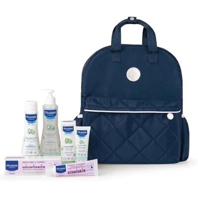 Set di Cura Bebè Mustela - Zaino Riciclato PET e 4 Prodotti Set di Cura Bebè Mustela - Zaino Riciclato PET e 4 Prodotti
