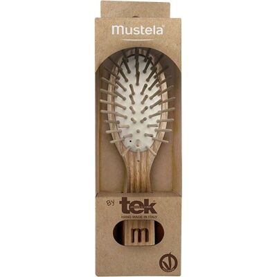 Mustela ovális fa hajkefe - Hajkefe Mustela ovális fa hajkefe - Hajkefe