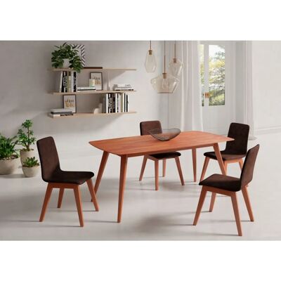 INOSIGN Moderner Rechteckiger Holztisch - 140x75cm - Esstisch INOSIGN Moderner Rechteckiger Holztisch - 140x75cm - Esstisch