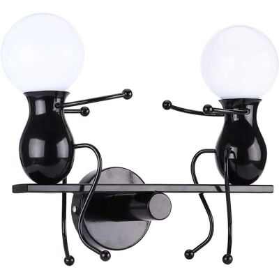 AXHUP - Lampada da Parete Umanoide Moderna - Stile Industriale AXHUP - Lampada da Parete Umanoide Moderna - Stile Industriale