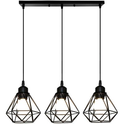 HENRY AXHUP 3-Lights Vintage Pendant - Pendant Lamp HENRY AXHUP 3-Lights Vintage Pendant - Pendant Lamp