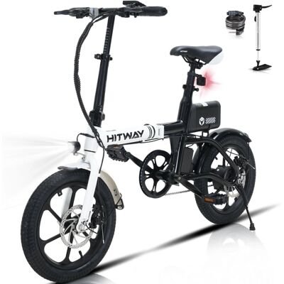 HITWAY - 16in Foldable - 250W - 25-60km - Electric Bike HITWAY - 16in Foldable - 250W - 25-60km - Electric Bike