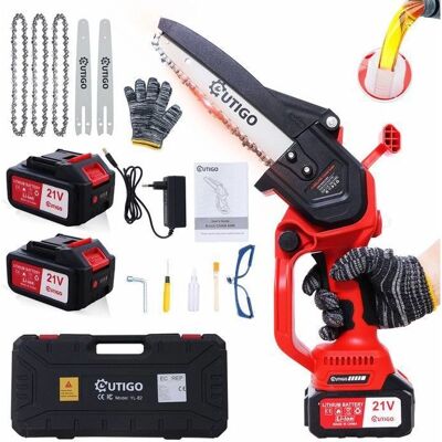 OUTIGO - tronçonneuse sans fil de 8 pouces - 800W - Chainsaw - Publicité OUTIGO - tronçonneuse sans fil de 8 pouces - 800W - Chainsaw - Publicité