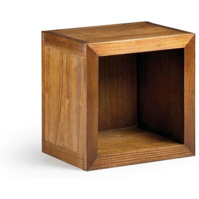 DecorAutrefois Étagère Carrée en Bois de Mindi - Collection Onéline - Publicité DecorAutrefois Étagère Carrée en Bois de Mindi - Collection Onéline - Publicité