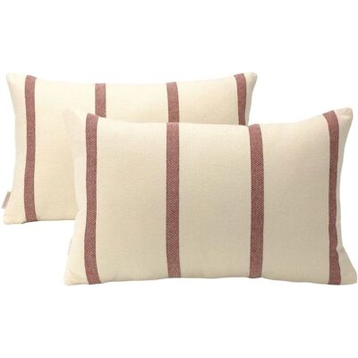 Alexandra House Living Burgundy Kuddskydd - 30x50 cm - 2 st Alexandra House Living Burgundy Kuddskydd - 30x50 cm - 2 st