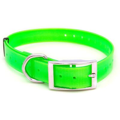 Collier en polyuréthane Ibanez - 2,5x70cm, Vert phosphorescent - Publicité Collier en polyuréthane Ibanez - 2,5x70cm, Vert phosphorescent - Publicité
