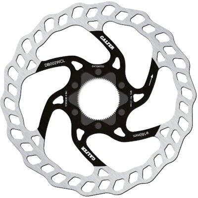 Galfer Bike Brake Disc 160mm Wave Lock - Bike Brake Disc Galfer Bike Brake Disc 160mm Wave Lock - Bike Brake Disc