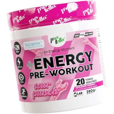 Protella Pre-Workout Sour Punch - 280g Protella Pre-Workout Sour Punch - 280g