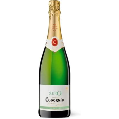 Codorniu Zero Vin Mousseux Sans Alcool - 75cl - Publicité Codorniu Zero Vin Mousseux Sans Alcool - 75cl - Publicité