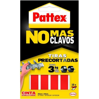 Fita Dupla Face Pattex - Branca - Interior/Exterior, 120kg Fita Dupla Face Pattex - Branca - Interior/Exterior, 120kg