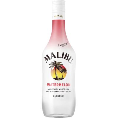 Malibu Watermelon 70cl - Wassermelone, Kokosnuss, Karibischer Rum - Likör Malibu Watermelon 70cl - Wassermelone, Kokosnuss, Karibischer Rum - Likör
