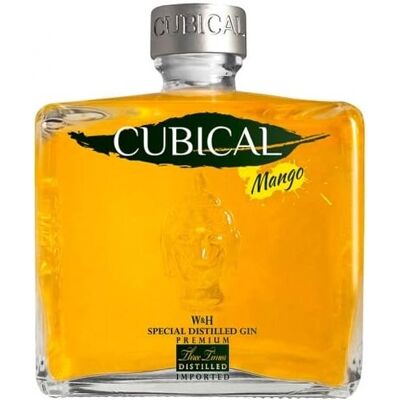 Cubical Premium Mango Gin - Destillierter Spirit mit Tropischem Geschmack Cubical Premium Mango Gin - Destillierter Spirit mit Tropischem Geschmack