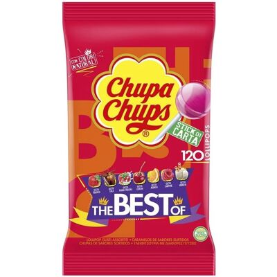 Chupa Chups Modell Verschiedene Geschmacksrichtungen - Lutscher - 120 Stück Chupa Chups Modell Verschiedene Geschmacksrichtungen - Lutscher - 120 Stück