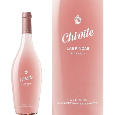 Chivite Las Fincas Rosé 2021 - Vin Rosé - Publicité Chivite Las Fincas Rosé 2021 - Vin Rosé - Publicité
