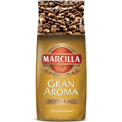 Marcilla Aroma Natural Café en Grano Entero - Café Marcilla Aroma Natural Café en Grano Entero - Café
