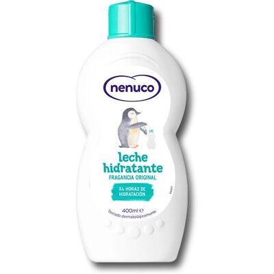 Lotion et Lait pour Bébé Nenuco - Peau sensible - 400 ml - Publicité Lotion et Lait pour Bébé Nenuco - Peau sensible - 400 ml - Publicité