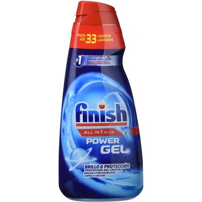 Finish Power Gel Tout-en-1 liquide pour lave-vaisselle - 35 lavages Finish Power Gel Tout-en-1 liquide pour lave-vaisselle - 35 lavages