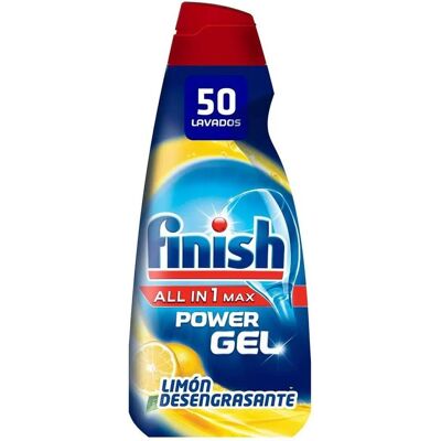 Finish Gel Tout en 1 Citron - Lessive - Multicolore Finish Gel Tout en 1 Citron - Lessive - Multicolore
