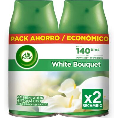 Recarregável de Aromatizador de Ar Automático White Bouquet - Air Wick Recarregável de Aromatizador de Ar Automático White Bouquet - Air Wick