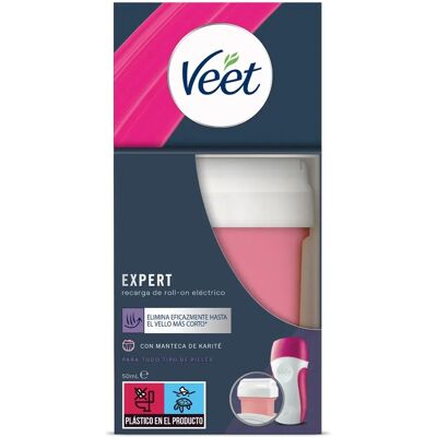 Veet Easy Wax Roll-on Zapas do nóg i rąk 50 ml - Wosk Veet Easy Wax Roll-on Zapas do nóg i rąk 50 ml - Wosk