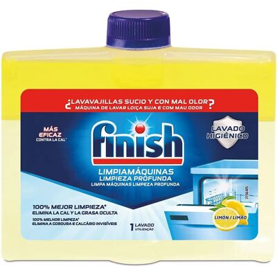 Finish Limpiador de lavavajillas Limón - 250 ml Finish Limpiador de lavavajillas Limón - 250 ml