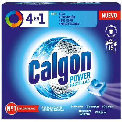 Calgon Power Tabs 3-in-1 Wasserenthärter - Kalkentferner Calgon Power Tabs 3-in-1 Wasserenthärter - Kalkentferner