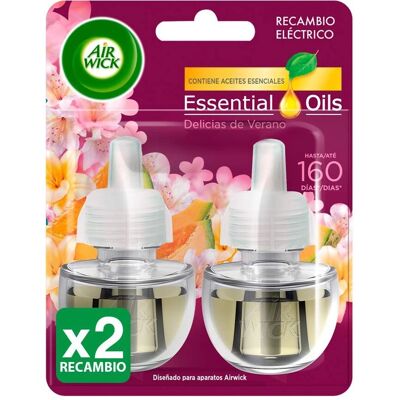 Recargas Air Wick Delícias de Verão - 2 x 19ml Recargas Air Wick Delícias de Verão - 2 x 19ml