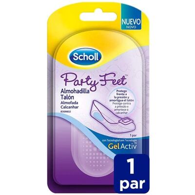 Marca Scholl Almofadas de Calcanhar Gelactiv - Almofadas de Calcanhar Marca Scholl Almofadas de Calcanhar Gelactiv - Almofadas de Calcanhar