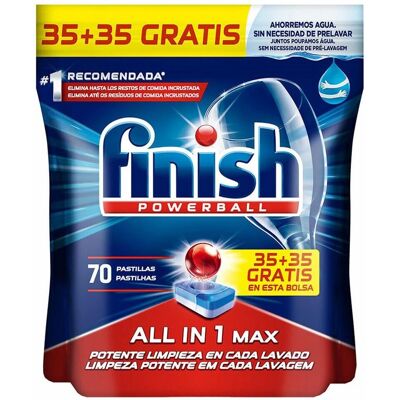 Pastilles pour lave-vaisselle Finish All In One - Pastilles pour lave-vaisselle - Publicité Pastilles pour lave-vaisselle Finish All In One - Pastilles pour lave-vaisselle - Publicité