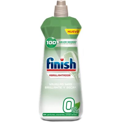 Finish 0% Abrillantador - Lavavajillas 400 ml Finish 0% Abrillantador - Lavavajillas 400 ml
