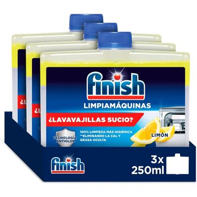 Finish Limpiamáquinas Limón - Pack Ahorro 3 Finish Limpiamáquinas Limón - Pack Ahorro 3