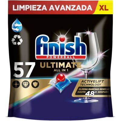 Pastillas para Lavavajillas Finish Quantum Ultimate - 60 unidades Pastillas para Lavavajillas Finish Quantum Ultimate - 60 unidades