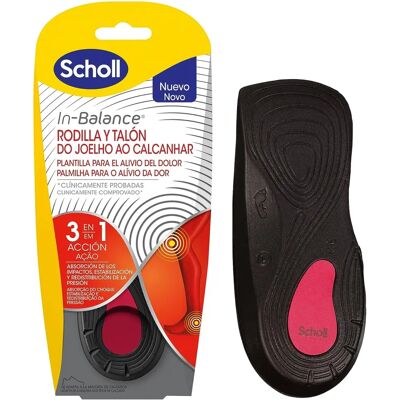 Scholl In Balance innersulor - Stöd för knän och hälar Scholl In Balance innersulor - Stöd för knän och hälar