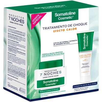 Somatoline Cosmetic Tratamiento Intensivo Ultra Shock - Pack Anticelulitis Somatoline Cosmetic Tratamiento Intensivo Ultra Shock - Pack Anticelulitis