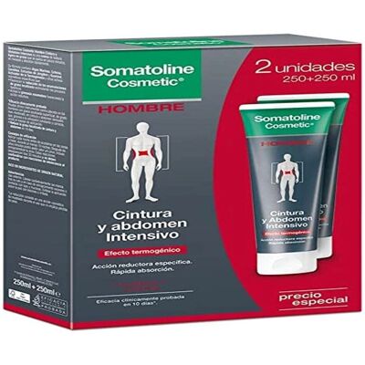 Somatoline Hombre Cintura y Abdomen Reductor - Cremas Somatoline Hombre Cintura y Abdomen Reductor - Cremas