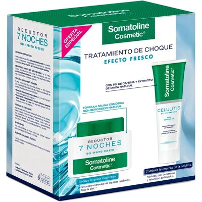 Traitement Intensif Ultra Shock Somatoline Cosmetic Effet Frais - 2 pièces Traitement Intensif Ultra Shock Somatoline Cosmetic Effet Frais - 2 pièces