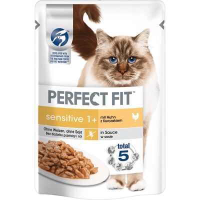 Perfect Fit Katzenfutter - Sensitive Huhn 85g Pack Perfect Fit Katzenfutter - Sensitive Huhn 85g Pack