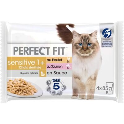 Perfect Fit Sensitive Sterilise Adult 1+ - Comida húmeda para gatos Perfect Fit Sensitive Sterilise Adult 1+ - Comida húmeda para gatos