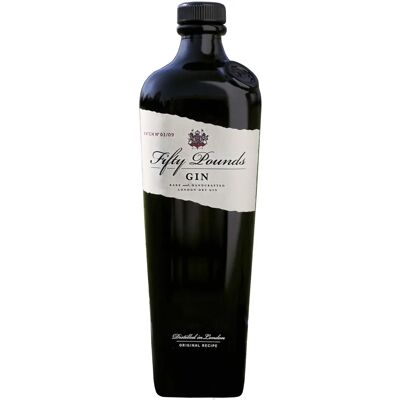 Fifty Pounds London Dry Gin - 70cl Fifty Pounds London Dry Gin - 70cl