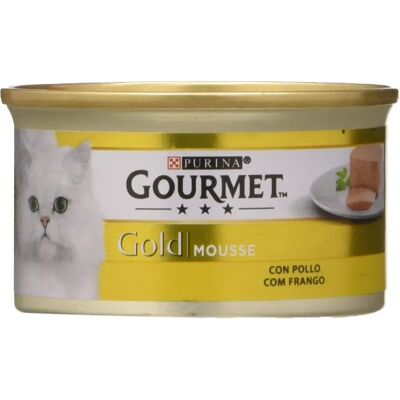 Purina Gourmet Gold Mousse Poulet - Nourriture pour Chats - Publicité Purina Gourmet Gold Mousse Poulet - Nourriture pour Chats - Publicité