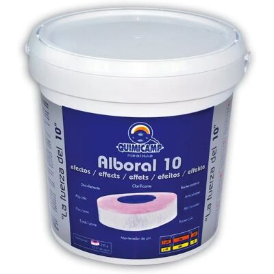 Pastillas de Tratamiento para Piscinas Alboral 10 - Cloro para piscinas Pastillas de Tratamiento para Piscinas Alboral 10 - Cloro para piscinas