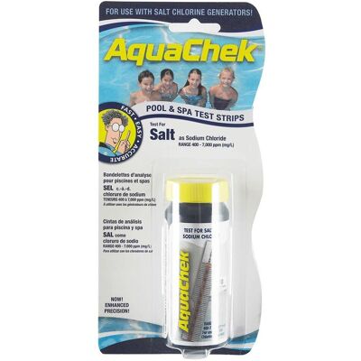 SUMINISTROS JAIZKIBEL Tiras de prueba de sal blanca - Tiras de prueba para piscinas SUMINISTROS JAIZKIBEL Tiras de prueba de sal blanca - Tiras de prueba para piscinas