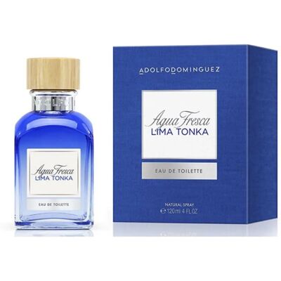 Adolfo Dominguez Agua Fresca Lima Tonka Eau De Toilette 120 Ml - Parfum für Männer Adolfo Dominguez Agua Fresca Lima Tonka Eau De Toilette 120 Ml - Parfum für Männer